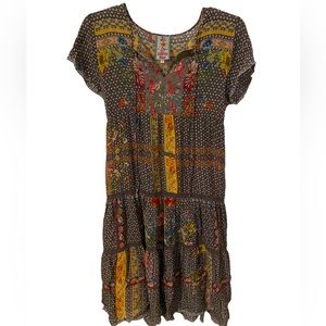 Johnny Was floral print dress